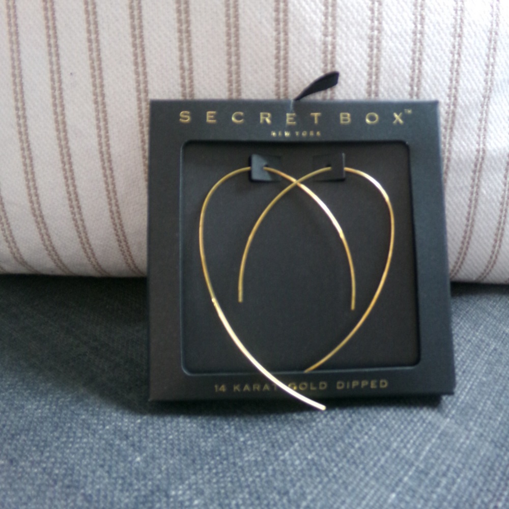 Gold Abstract Earrings